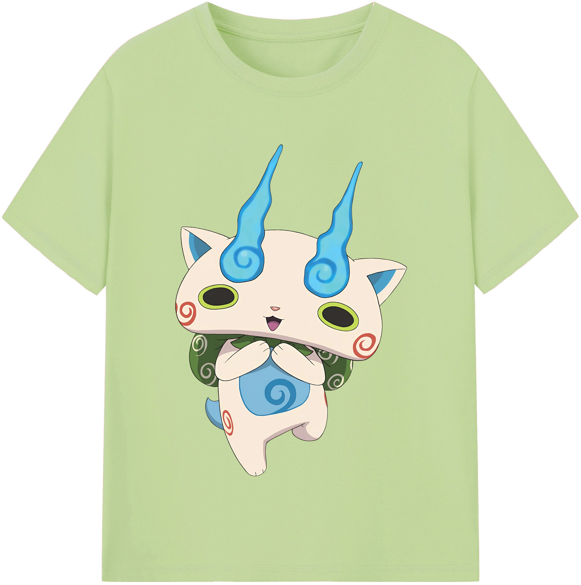 （画像用） 妖怪ウォッチ Yo-kai Watch 綿100％半袖Tシャツ（フロントプリント）